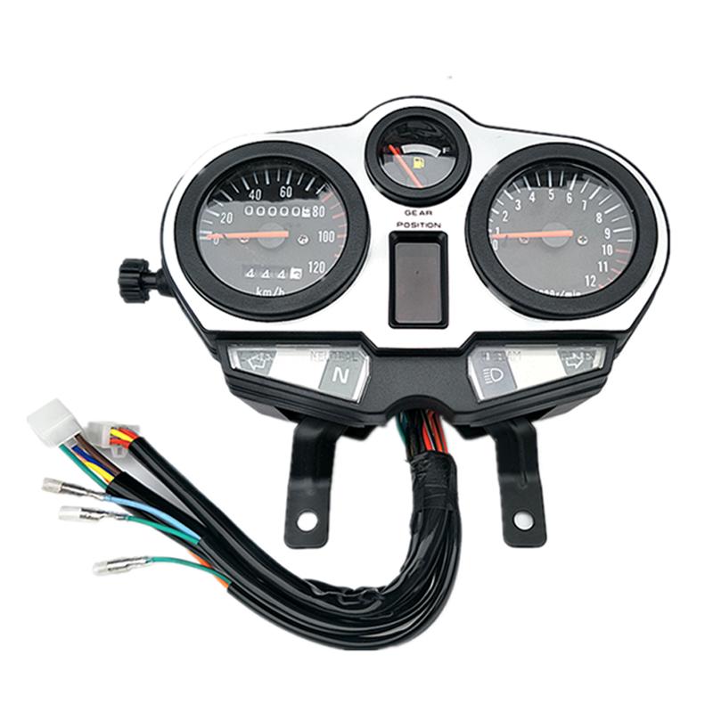 Motorcycle Tachometer Speedometer for Haojue Suzuki Haojin Dayang Qingqi Qjmotor EN125 EN150 HJ125 1/2 Cables Speed Meter Clock
