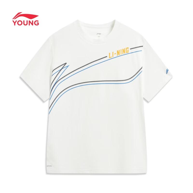 Li-Ning Boys' Cooling Antibacterial Short Sleeve T-Shirt