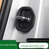 For 2024-2025 Voyah Dreamer Silicone Door Lock Cover & Striker Protector, Rustproof Decorative Modified Accessories