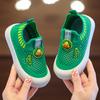 Children's Casual Shoes New Non-Slip Flyknit Shoes Soft Sole Boys and Girls Baby Shoes Slip-On Versatile Breathable Mesh Shoes