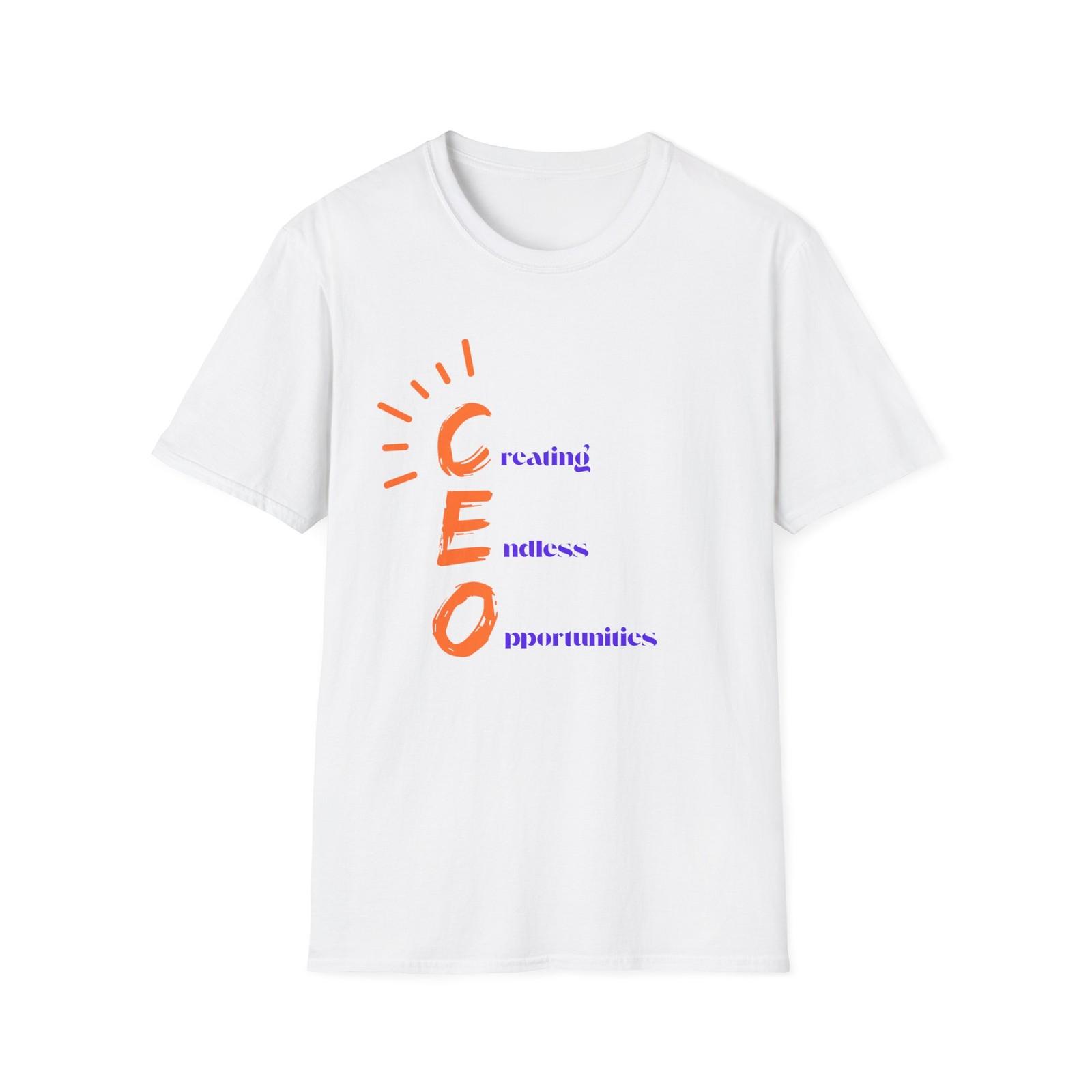 CEO | Colorful Shirt | Cool Shirt | Unisex Softstyle T-Shirt M