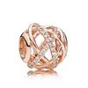 White Copper Silver Plated Beads Rose Gold Hollow Galaxy String Decoration Diy Beaded Bracelet Accessories Jewelry