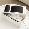Large-Capacity Lidded Cable Management Box - Desktop Organizer for Power Strip, Socket, Charger, Cord & Power Bank Storage