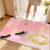 Eyelash Lip Design Home Decoration Floor  for Entryway Living Room Stylish Indoor Decorative Carpet Rug Home Decor Welcome Mat