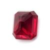 Red Ruby Loose Gemstone Untreated 8.20 Ct Blood Emerald Cut for Jewelry Making and Gem Collections