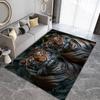 Tiger Animal Area Rug Carpet Wildlife Printed Indoor Floor Mat for Living Room Bedroom Soft Non-Slip Washable Doormat, Play Mat