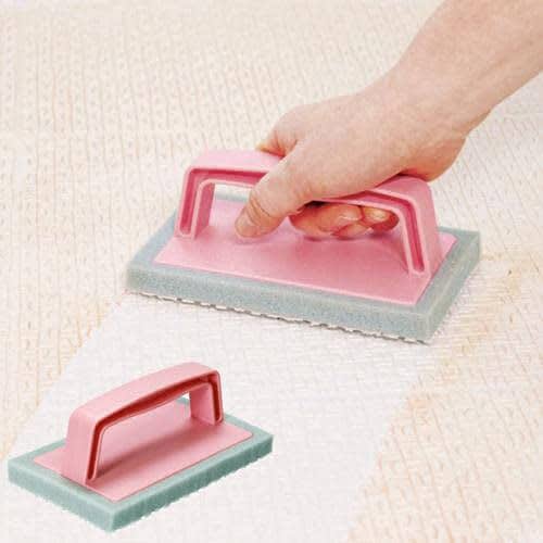 Azuma Industrial TK Brushing Sponge for Bathroom Floors, For Uneven Bathroom Floors, Walls, and Bathtubs