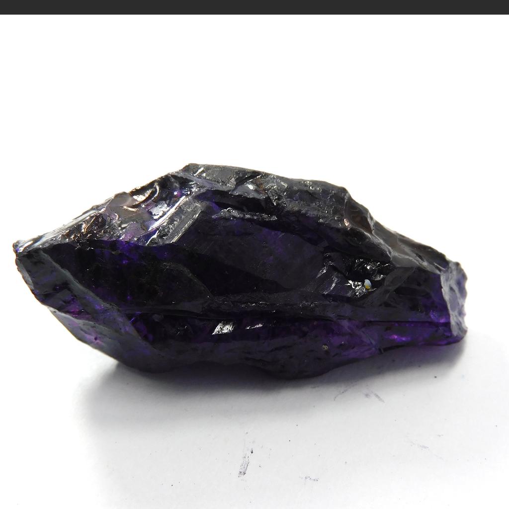 Natural Purple Sapphire Loose Gemstone 90.10 ct Rough September Birthstone for Gem Collections