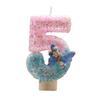 0-9 Number Cake Candles Party Supplies Pink Butterflies Candles Accessories Cake Shop Props Valentine's Anniversary Candles Blue