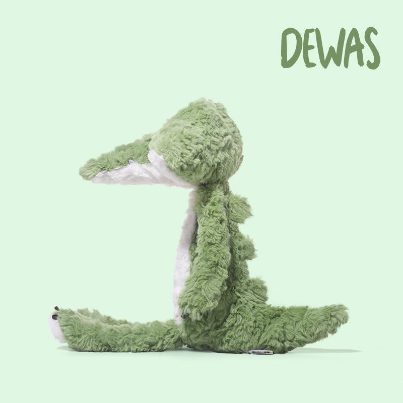 38cm Lovely Alligator Plush Toys Stuffed Simulation Animal Doll Cute Crocodile Plushie Sleep Hug Pillow Gift For Kids Room Decor