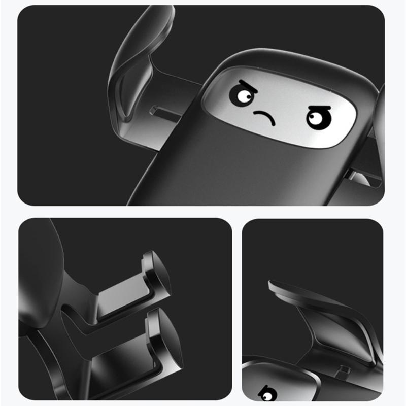 Upgrade Car Vent Phone Mount Gravity Air Vent Clip,Auto Lock Phone Mount for Car Phone Holder Mount,4-7inch