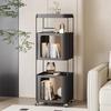 Small cart, living room, household, small unit, side cabinet, bookshelf, simple and modern storage rack