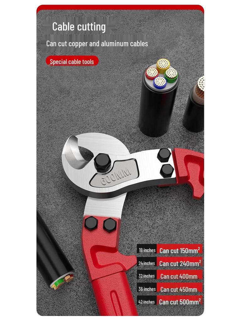 Industrial-Grade Heavy-Duty Wire Strippers & Cable Cutters for Electricians
