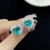 SACE GEMS Classic Copper Alloy Zircon Ring Earrings Pendant Necklace Jewelry Sets Wedding Party Gifts
