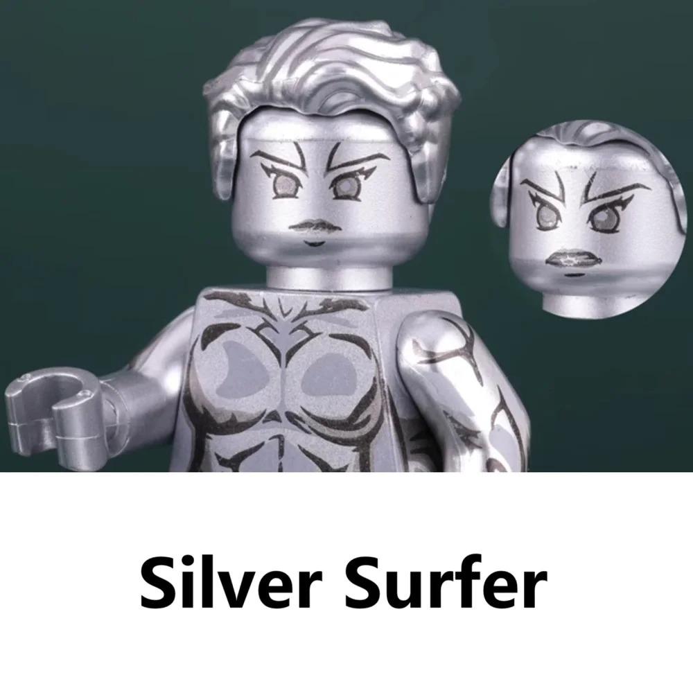 G0151 Nya Fantastiska Fyran Set Byggklossar Human Torch Mister Fantastic Galactus Mini Actionfigur Leksaker