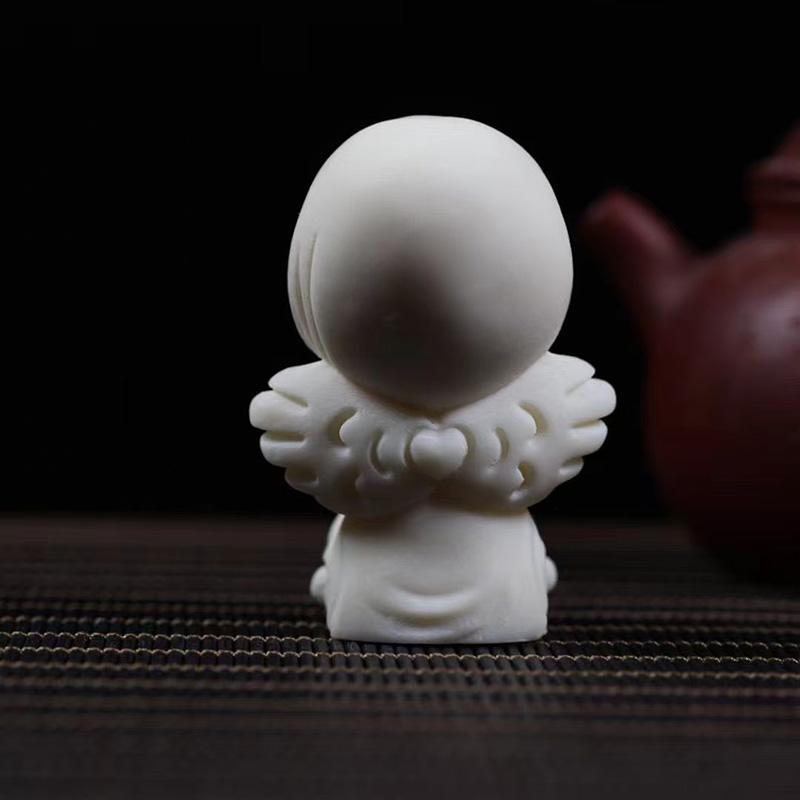 Engel Mädchen Skulpturen Figuren Elfenbeinimitatmaterial Niedlich Heim Zimmer Büro Auto Dekorieren kleine Statuen Das beste Geschenk