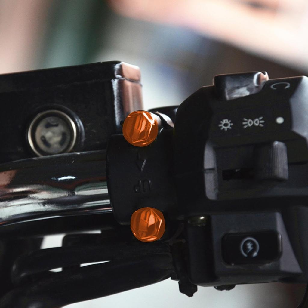 Motorcycle Head Screw Cover - 5 Colors Decorative Engine Nut