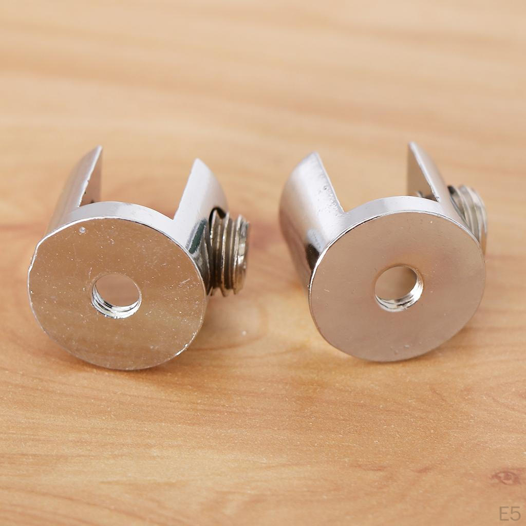 2-part Cylindrical Shape Adjustable Brackets Shelves for Insulating Office Chairs In The Bathroom