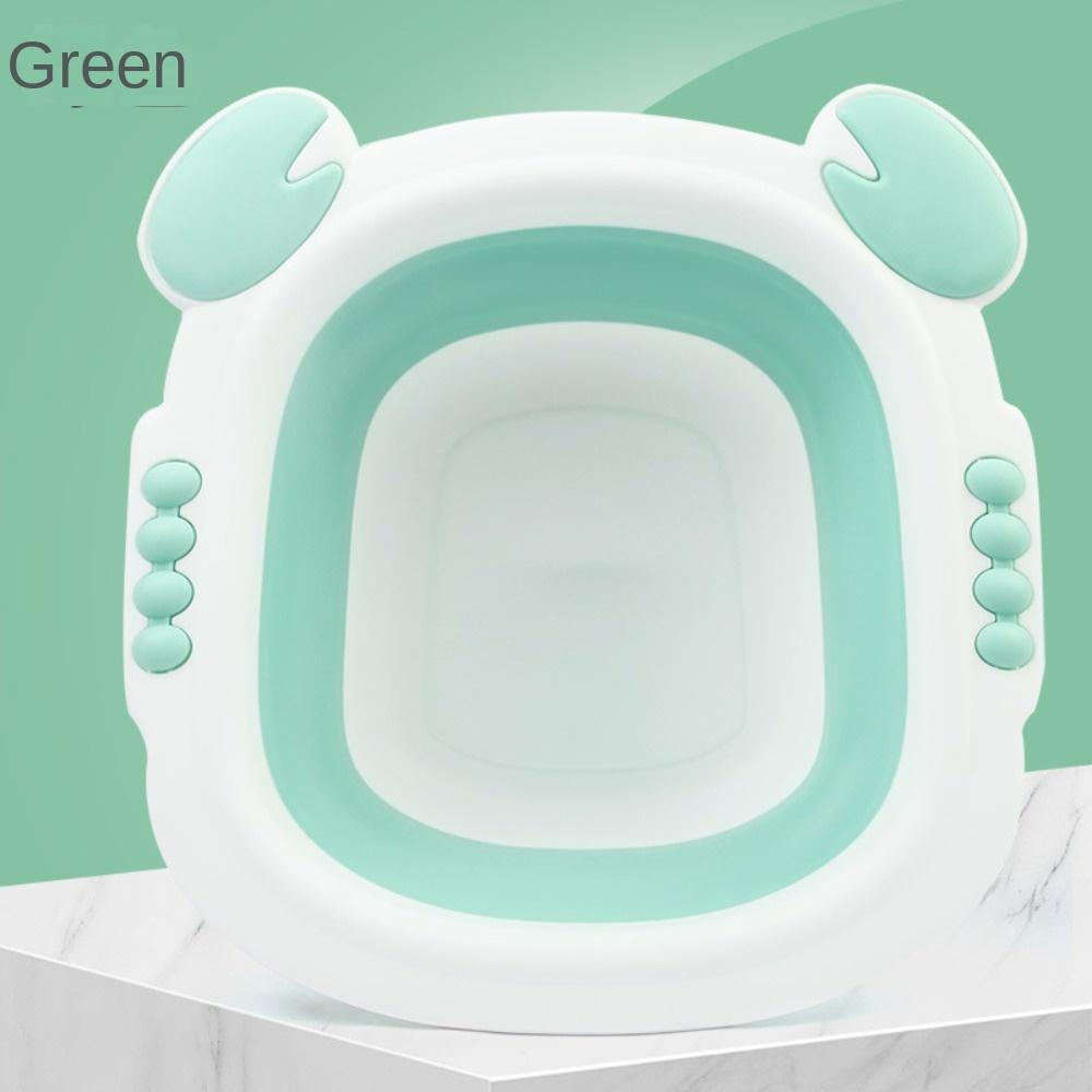 PP+TPR Baby Washbasin Crab Shaped Baby's Fart Washing Basin New Folding Bathtub  Baby