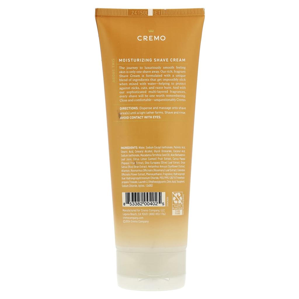 Shaving Cream, Coconut Mango, 177Ml(6Fl Oz)