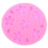 3D Sakura Shape Silicone Mold Diy Cherry Blossom Fondant Jelly Chocolate Cake Decor Tools Clay Plaster Baking Mold