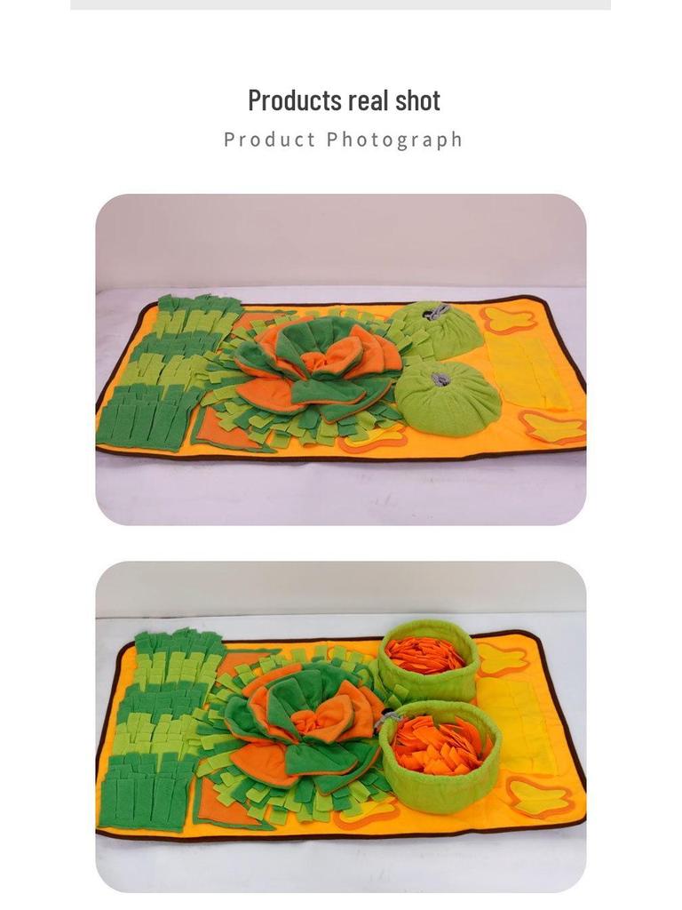 E-commerce Multi-Function Sniffing & Slow Feeder Mat for Dogs & Cats