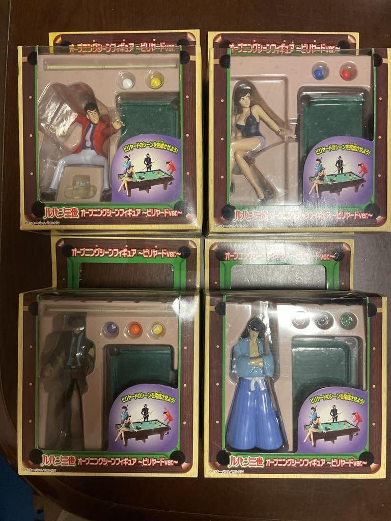 [USED] Lupin the Third Opening Figure Billiards ver.