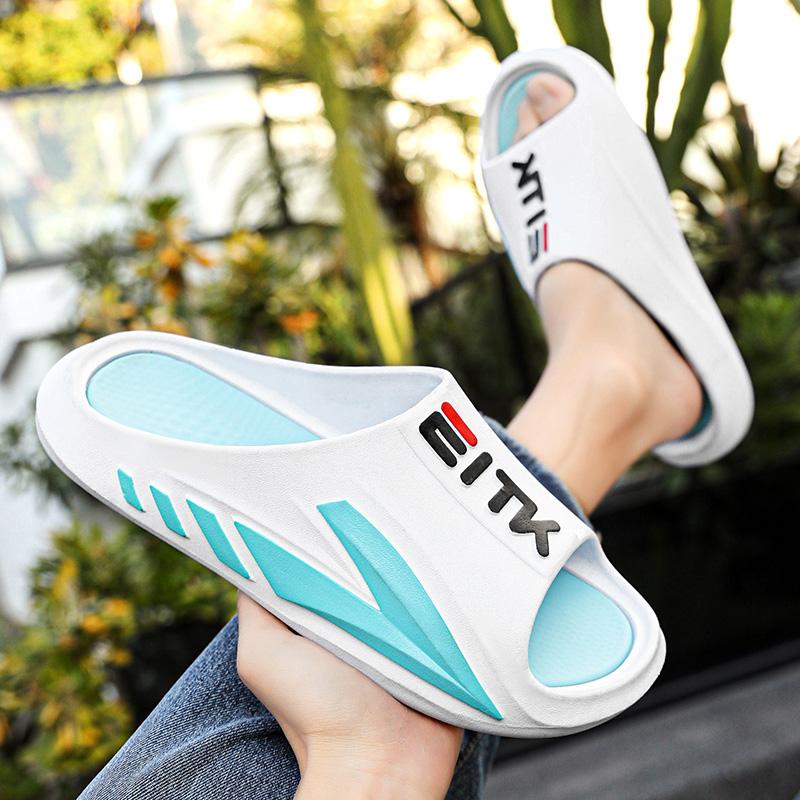 

Летние пляжные унисекс оригинальные непромокаемые тапочки для мужчин, повседневные мужские трендовые сандалии для мальчиков, классические домашние мужские сандалии для ванной