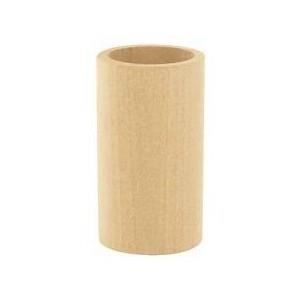 Pot à Crayons - Bois - Décoratif - 5,2 cm diamètre - 9 cm hauteur - Mixte