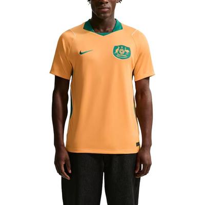 Austrália 2026 Estádio Casa Esporte Dourado/Verde Místico/Vela/Verde Místico Masculino Tops Amarelo IB5256-704