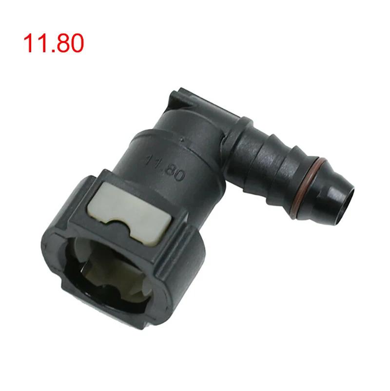 Car Fuel Line Coupler Hose Quick Connect ID8 7.89 9.89 11.8 Rubber Nylon Oil Line Pipe Adapter Disconnect Release Hose Connector