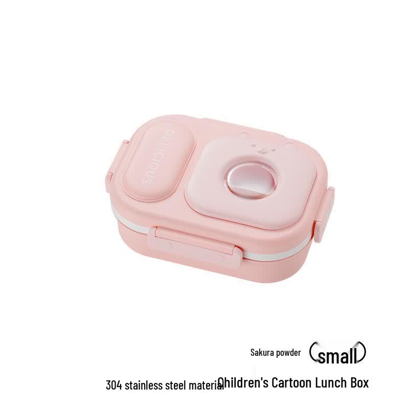 304 Stainless Steel Lunch Box 2 Compartment