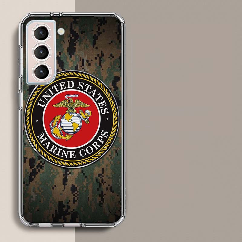 AMERICAN PATROIT Phone Case For Samsung Galaxy S25 Edge S24 S23 FE S21 S20 S10 Plus S22 S26 Ultra Cover Clear Cases TPU Capa She