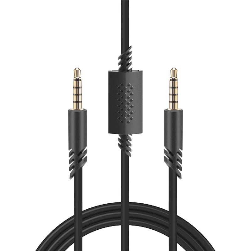 T35C Replacement Headset Cable, 2.0M Inline Mute Cable Cord for /A40 Gaming Headsets Headphone