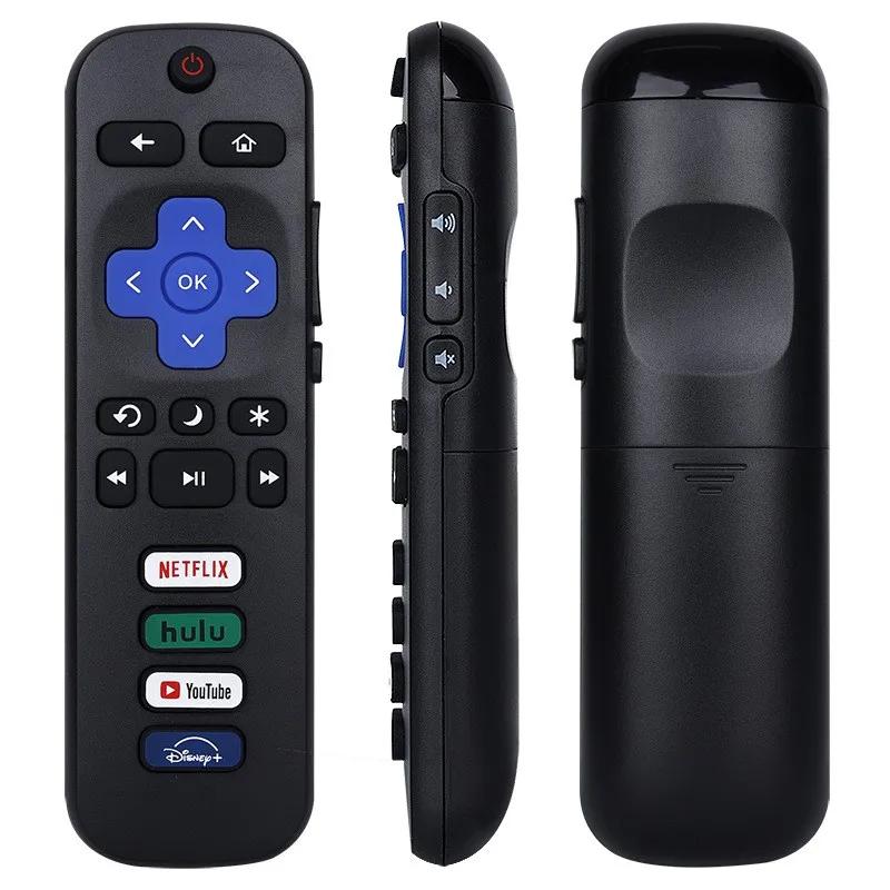 

New Replacement Remote Control Fit for Roku Series TV Infrared Controller with Shortcut Buttons Smart Home Multifunctional чёрный