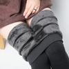 Leggings de Veludo Pérola Espessados: Design Quente, de Calçar, Peça Única para Mulheres, Disponível em Tamanhos Super Grandes para Outono e Inverno.
