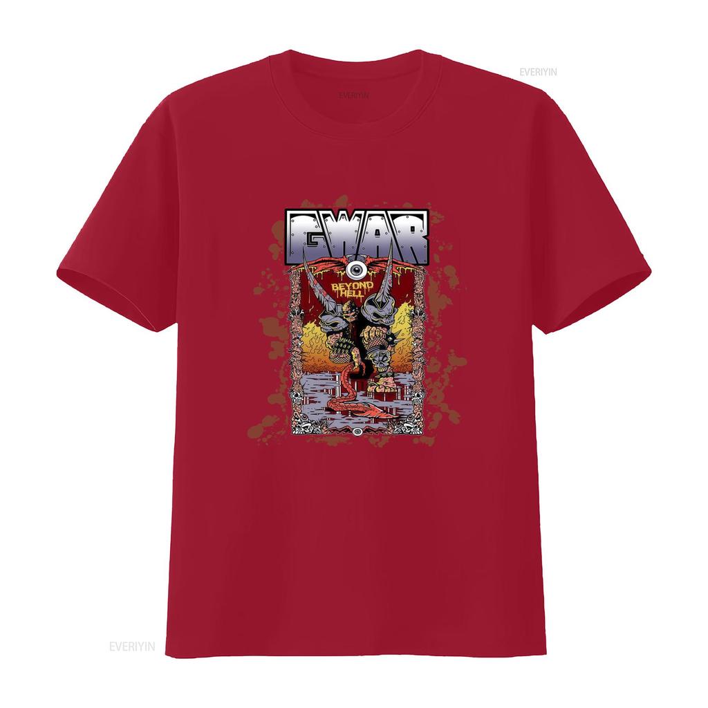 GWAR Beyond Hell Tour T Shirt for Size S 234XL US198 Vintage Washed Stretched Comfortable Casual Versatile Slightly Soft