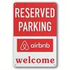 Metal Poster Vintage Parking Sign Wall Decor