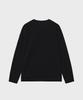 Noir Silky Blended Crew Neck T-Shirt (Black)