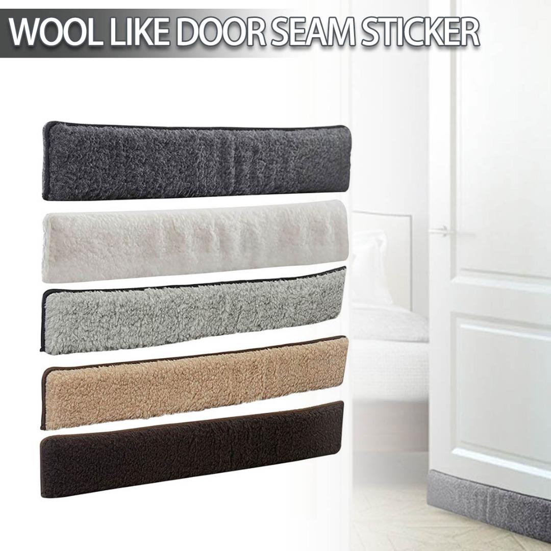 

PDTO 1 шт. 100 см зимняя теплая и холодная наклейка на дверной шов из искусственной шерсти
