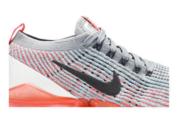 Women's Sneakers Nike Air VaporMax Flyknit 3 Flash Crimson (Women's) Flash Crimson/Black-Cool Grey-Blue Fury