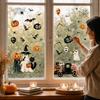 Halloween Window Stickers Static Cling Decals with Pumpkin Decorations
