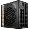 MSI MEG Ai1300P PCIE5 Power Supply, EU Plug - 1300W, 80 Plus Platinum, 100% Modular ATX 3.0, PCIe 5.0 GPU Support, Japanese Capacitors, Gaming Intelli