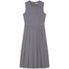 Women's College Style Pleated A-Line Dress