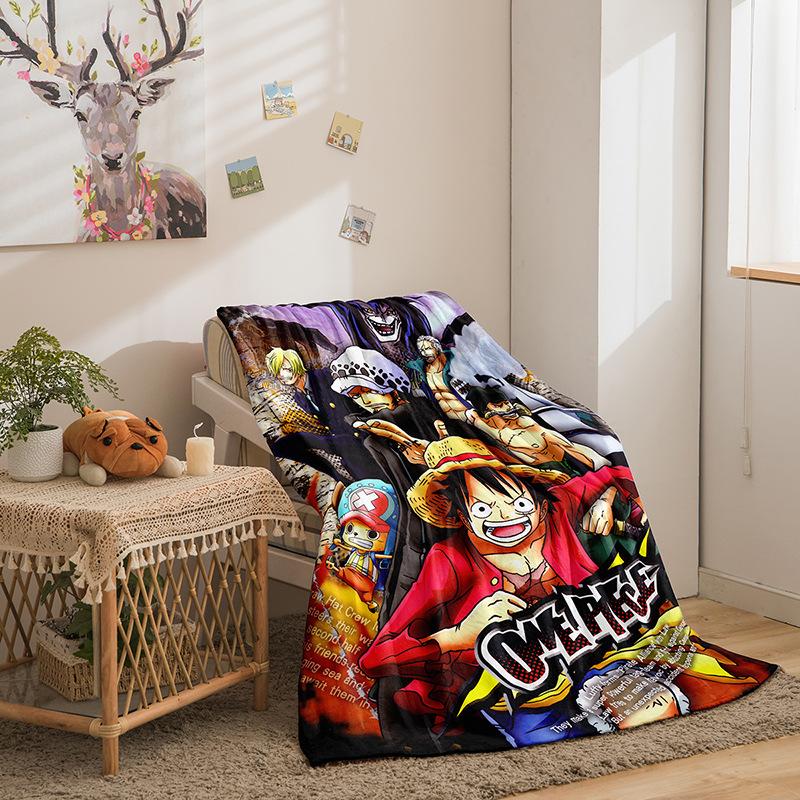 Flannel Fleece Blanket 3D Printed Sofa Blanket Thickened Blanket