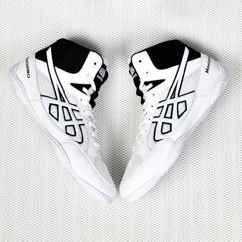 2026 Professional Boxing Shoe Competition Training Men's Wrestling Shoes Fighting Fighting Sanda Weightlifting Squat Shoes