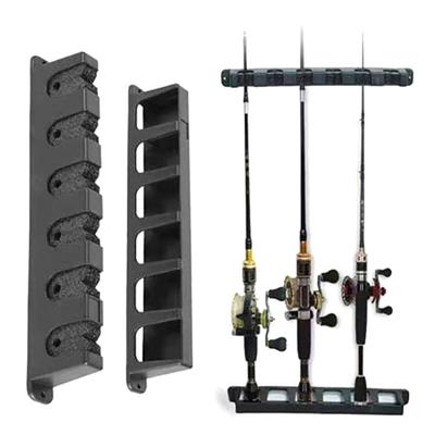 Fishing Rod Rack Fishing Pole Holder Rod Holders Wall Mount For Garage Fishing