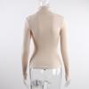 Women's Autumn & Winter Knit Chest-Revealing Long Sleeve Top - European and American Style