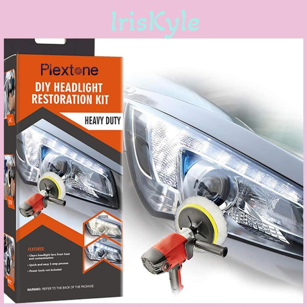 Kit Restoration Diy Headlight Professional Headlight Brightener Car Care Repair Kit Head Lens Clean Polish Machine