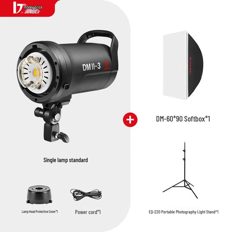 JINBEI DMII Series Studio Flash Light Kit
